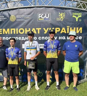Вихованець кропивницької спортивної щколи став чемпіоном України з велосипедного спорту
