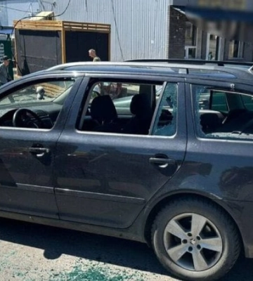 Росіяни атакували безпілотником Богодухів на Харківщині: 7 постраждалих