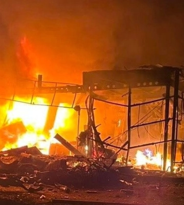 Войска РФ ночью атаковали пять АЗС в Днепропетровской области, есть погибшая и раненые