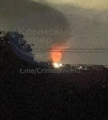 Дроны атаковали Таврическую ТЭС в Крыму - соцсети
