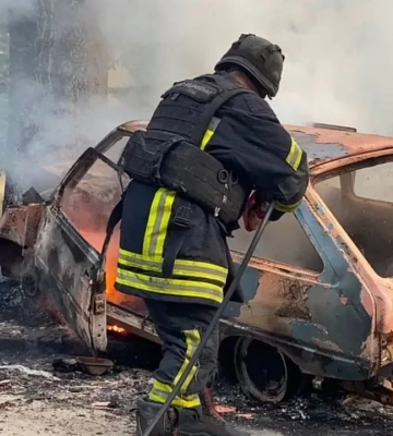 У Херсоні після атаки рф на автомобіль загинув чоловік, ще троє людей поранені