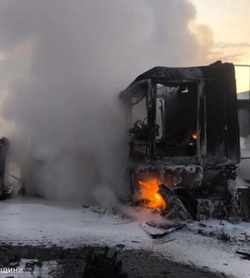 Удар по АЗС в Днепропетровской области: появились фото последствий