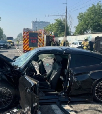 ДТП з п'ятьма авто у Києві: підозрюваний їздив без прав