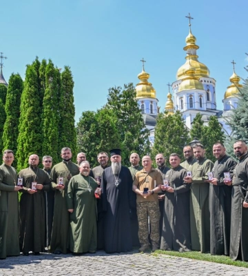 Напередодні відбулася зустріч митрополита Епіфанія з капеланами Національної гвардії України