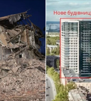 В Киеве остановили снос училища связи 1930-х возле Лавры