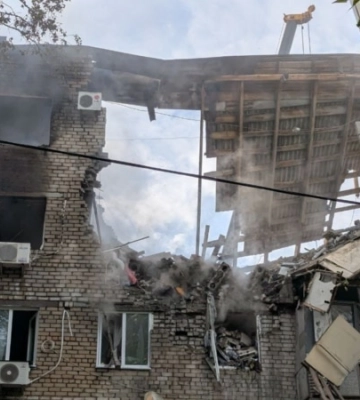 "Shahed" ударив по підприємству в Новій Одесі: загинув водій, ще 3 чоловіків поранені
