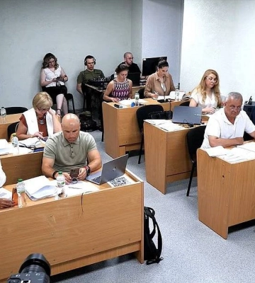 У Миколаєві депутати посперечалися через гімн, дорікнувши один одному за недостатній патріотизм