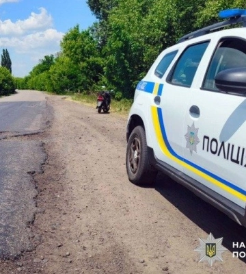 На Полтавщині пасажирка електроскутера постраждала в ДТП