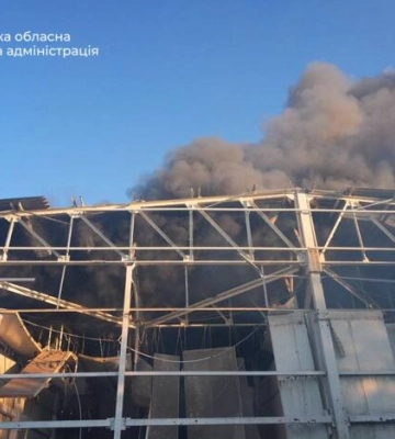 Рашисти атакували Запоріжжя — пошкоджено склад та СТО