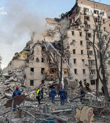 росія вночі масовано атакувала Київ та область: є загиблі та десятки постраждалих