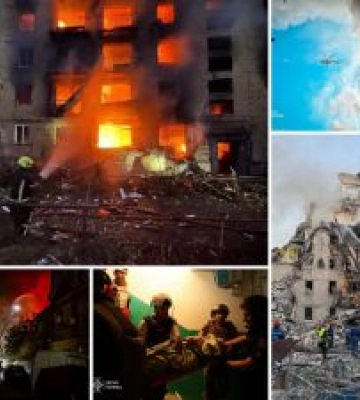 Жахлива ніч у Києві: росія завдала масованого удару по цивільних об’єктах