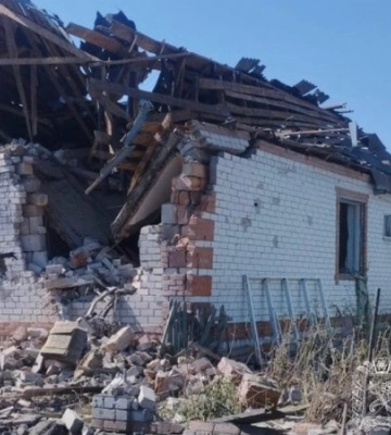 Росіяни вранці атакували Шевченкове на Харківщині. Загинув чоловік, є постраждалі