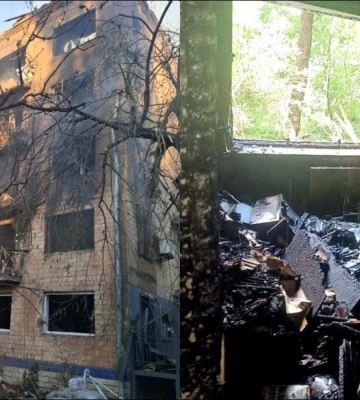 "Наш будинок у вогні": під час атаки на Київ постраждали квартири двох відомих режисерів