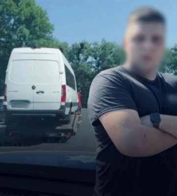 У Рівному зупинили водія маршрутного авто, який проїхав на жовтий сигнал світлофора