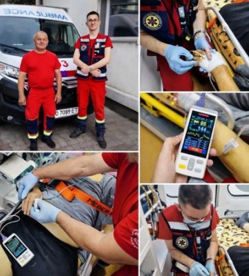 На Закарпатті медики екстреної допомоги врятували життя пацієнту в критичному стані