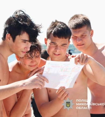 У Миколаєві поліцейські проводять профілактичні рейди біля водойм та місць відпочинку