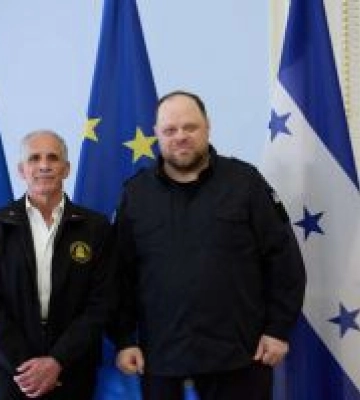 Руслан Стефанчук зустрівся з Президентом Республіки Гондурас Насрі Асфурою