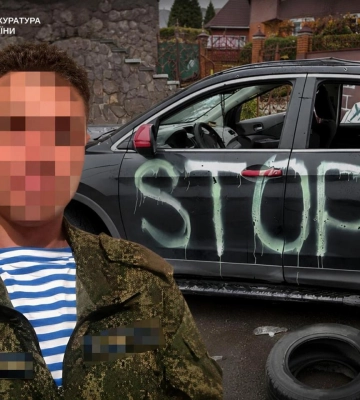 Розстріл цивільного авто в Бучі: ідентифікували російського десантника