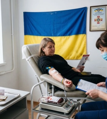 Понад 60 одеситів здали кров для ЗСУ в Хабі Ветеран