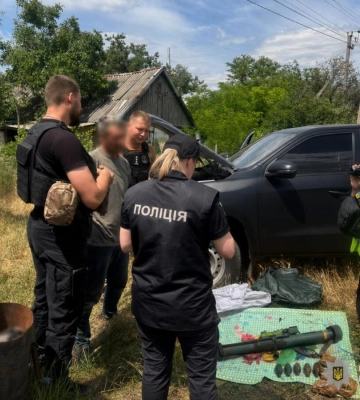Торговець зброєю на Запоріжжі потрапив до рук правоохоронців