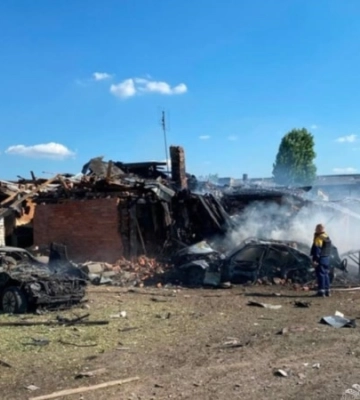 Через удар РФ по АЗС у Харкові троє людей поранені, серед них семирічна дівчинка – влада