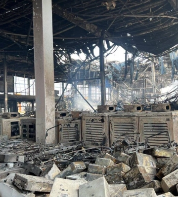 Окупанти знищили склад Червоного Хреста під час атаки на Київ
