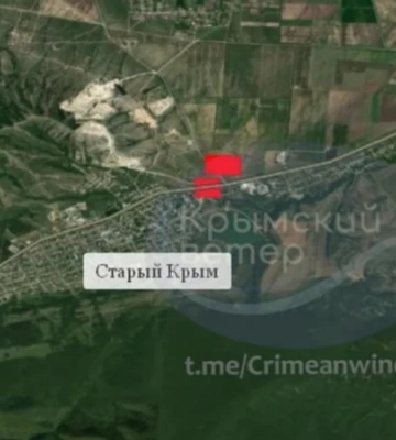 В окупованому Криму уражено об'єкти енергетики, частина півострова залишилася без світла — супутникові знімки