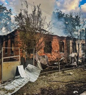 На Харківщині у пожежі загинула людина