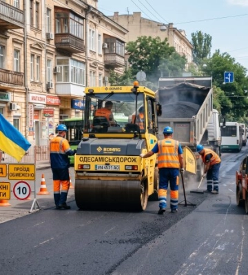 Де в Одесі 3 липня ремонтуватимуть дороги та тротуари: повний перелік вулиць