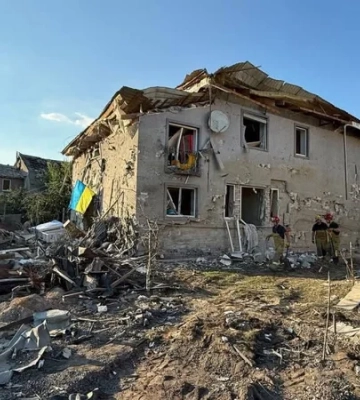 «Мозок відмовляється в це вірити». Тала Калатай показала знищений під час російської атаки 2 липня будинок мами