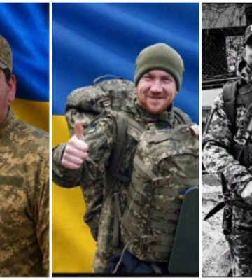 На Рівненщині провели в останню путь п'ятьох військовослужбовців