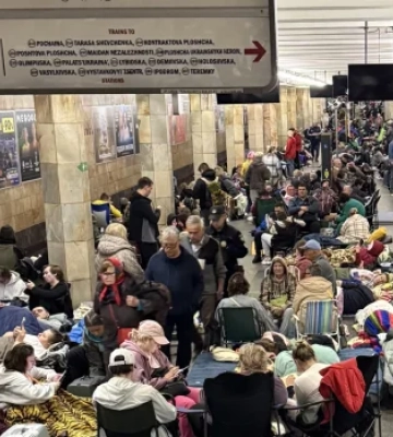 52 500 человек в метро: рекордное укрытие Киева во время ночной атаки