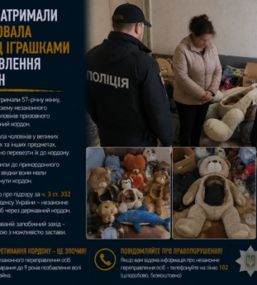 На Одещині затримали жінку, яка ховала чоловіків під іграшками для переправлення через кордон