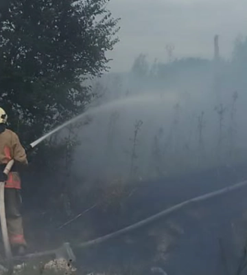 У трьох районах Волині досі гасять торфовища: за добу ліквідували чотири пожежі в екосистемах