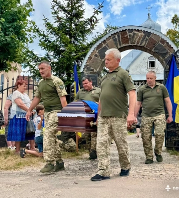 На Волині поховали Героя Олександра Кузнєцова, який загинув у травні 2025 року