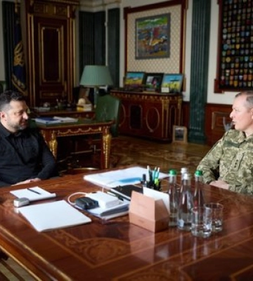 Президент зустрівся з командиром полку Олегом Ляшком: про що говорили