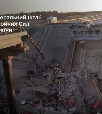 В Генштабе подтвердили поражение железнодорожного моста и подразделения радиоэлектронной разведки в оккупированном Севастополе