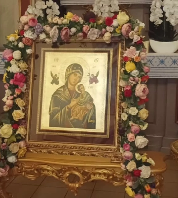 В Соборі святого Юрія у Львові виставили до почитання та молитви ікону Матері Божої неустанної помочі