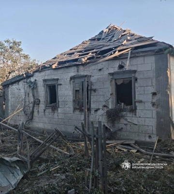 Загарбники із вечора обстріляли чотири райони Дніпропетровщини - двоє загиблих, 17 поранених