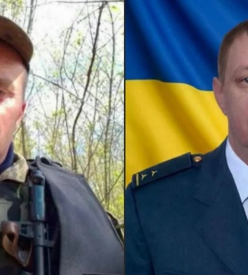 На Рівненщині провели в останню путь військового Сергія Терещука та рятувальника Федора Ганінця