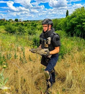 Сапери знешкодили міну часів Другої світової у Кропивницькому