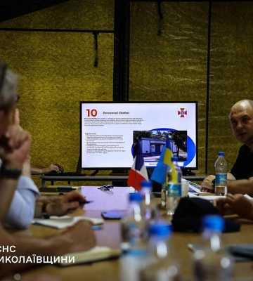 Французька делегація відвідала Миколаївщину для підготовки гуманітарного розмінування зрошувальних каналів