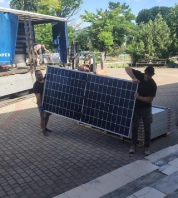 Березанська громада на Миколаївщині отримала сучасні енергетичні станції від німецьких партнерів