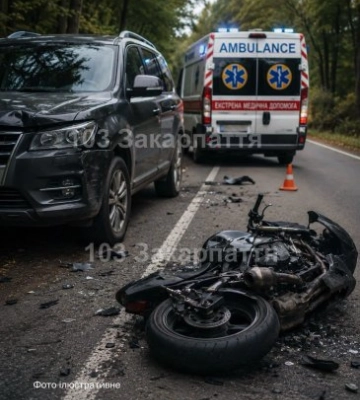 Смертельна аварія біля Долини нарцисів: на Закарпатті в моторошній ДТП загинув молодий мотоцикліст