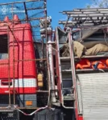 У Донецькій області російський FPV-дрон вдарив по пожежному автомобілю