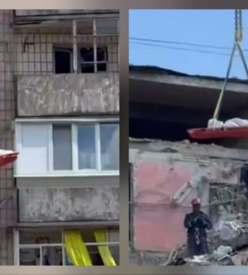 В Подольском районе Киева из-под завалов извлекли тело погибшего. ВИДЕО