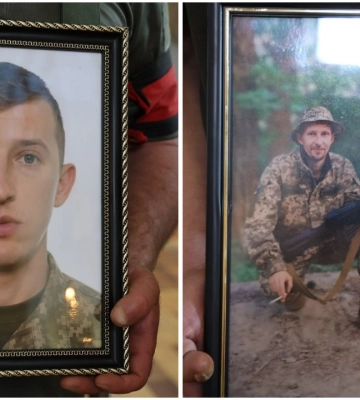 У Луцьку попрощалися з Героями Романом Меюсом та Олександром Радивоніком 