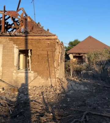 Росія вдарила КАБами по Вільнянську: 10 поранених, десятки будинків пошкоджені