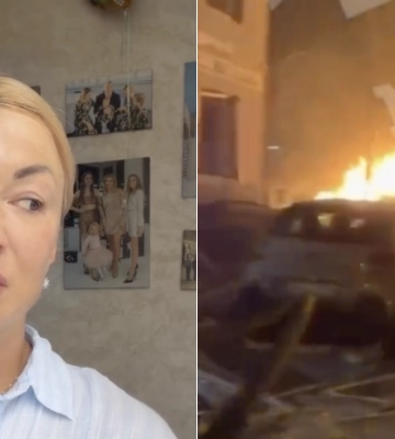 Жена дяди Жоры рассказала о "прилете" в их дворе (фото, видео)