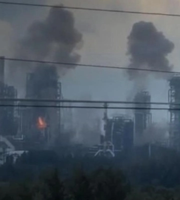 Україна вдарила по Омському НПЗ за майже 2 500 км від кордону з Україною